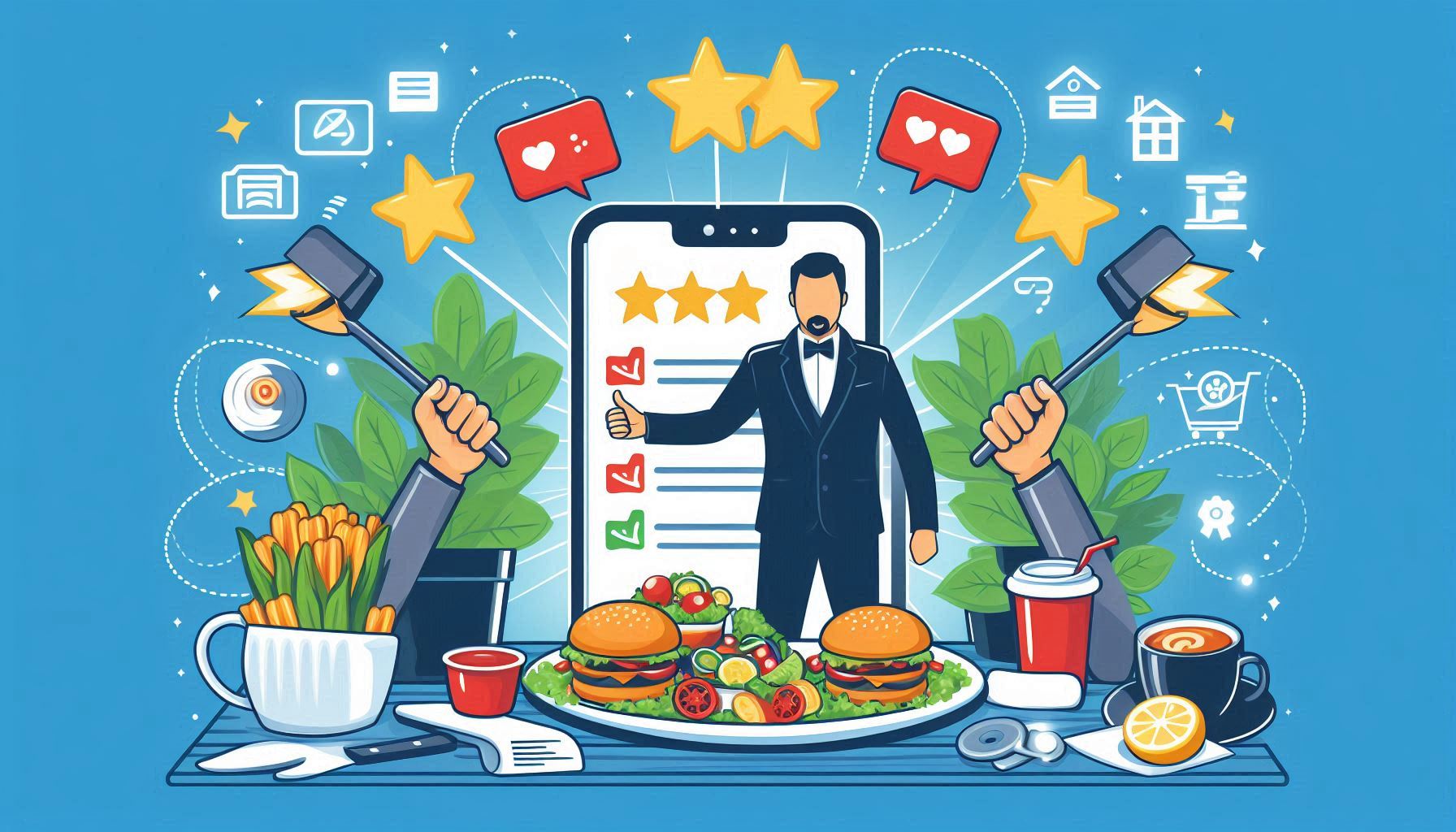 The Power of Online Reviews for Restaurants and Cafés