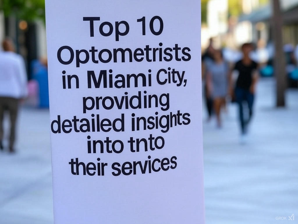 Top 10 optometrists in Miami City