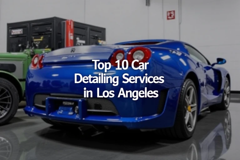 Top 10 Car Detailing Services in Los Angeles