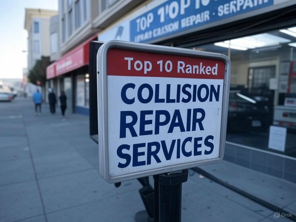 Top 10 Ranked Collision Repair Services in San Francisco