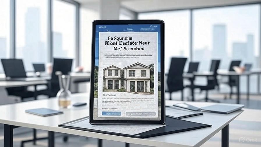 Be Found in "Real Estate Near Me" Searches
