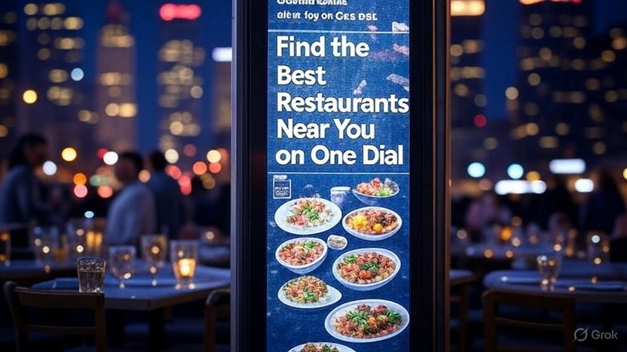 Find the Best Restaurants Near You on One Dial