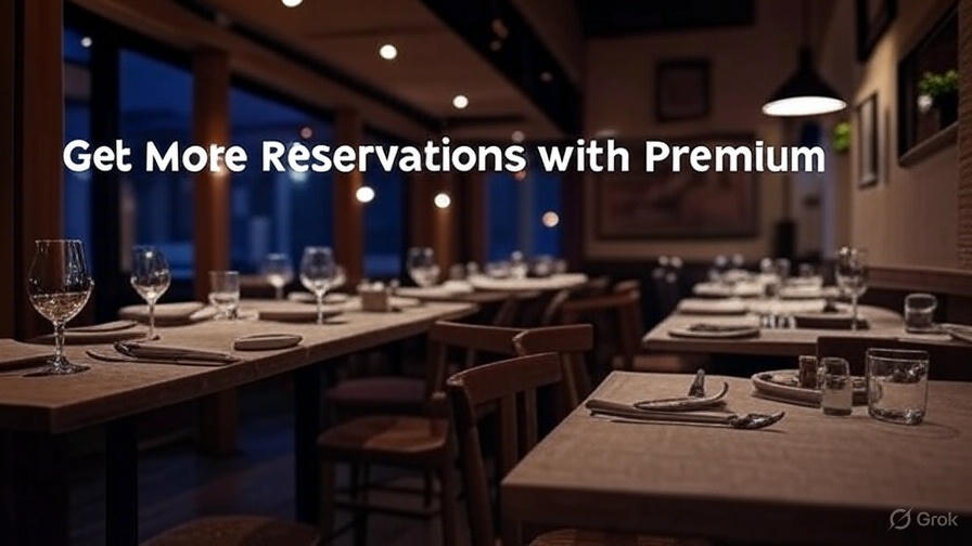 Get More Reservations with Premium Visibility