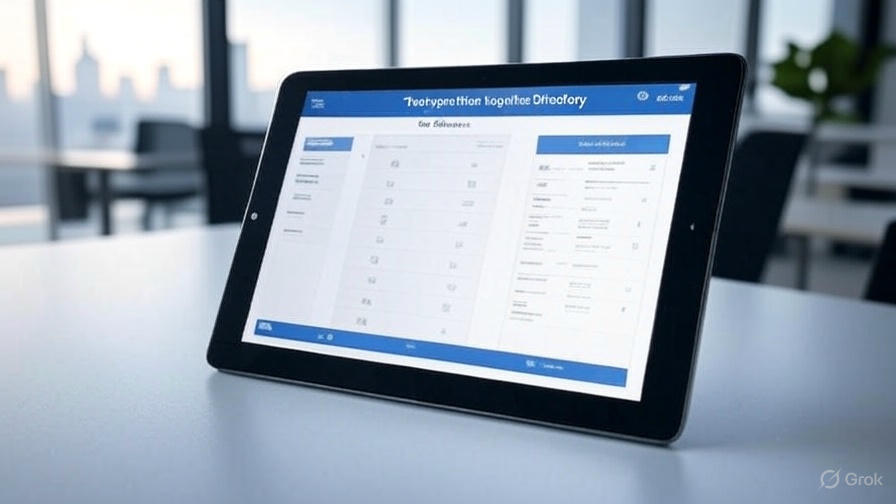 Online Transportation Logistics Consultation Tools