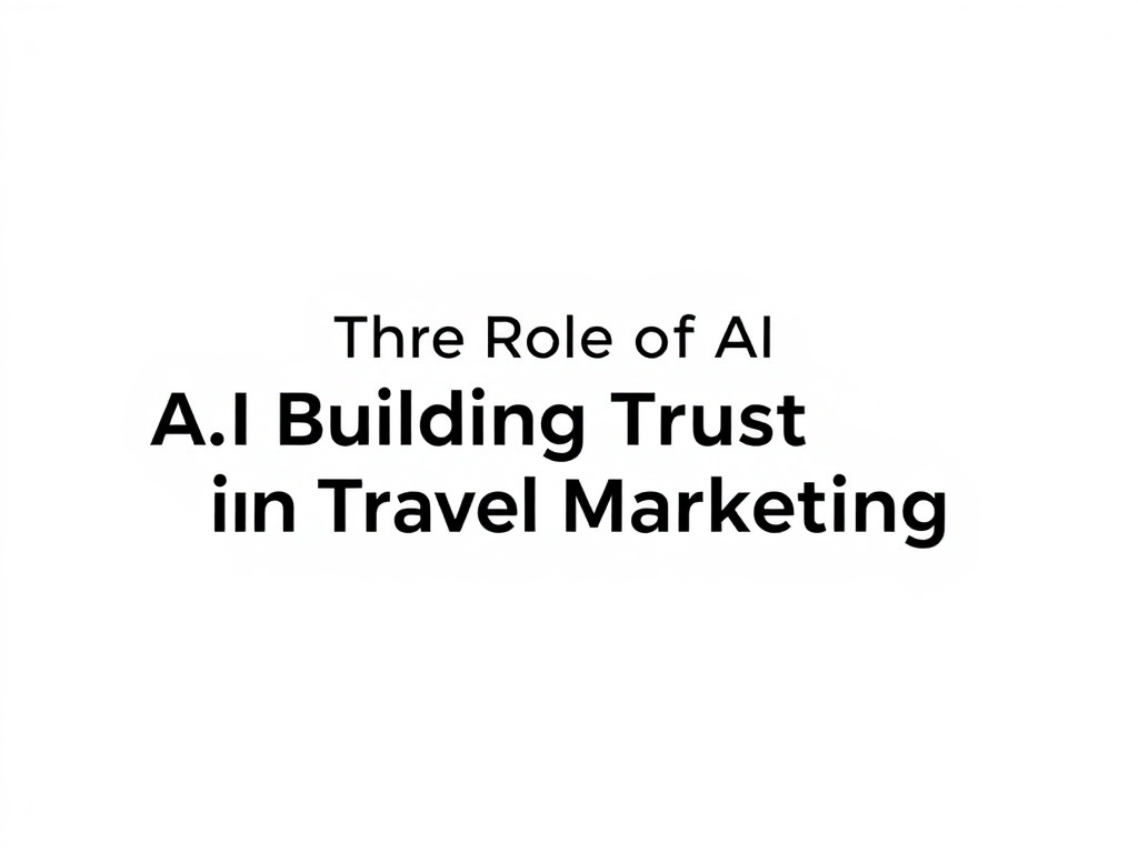 6. The Role of AI in Building Trust in Travel Marketing
