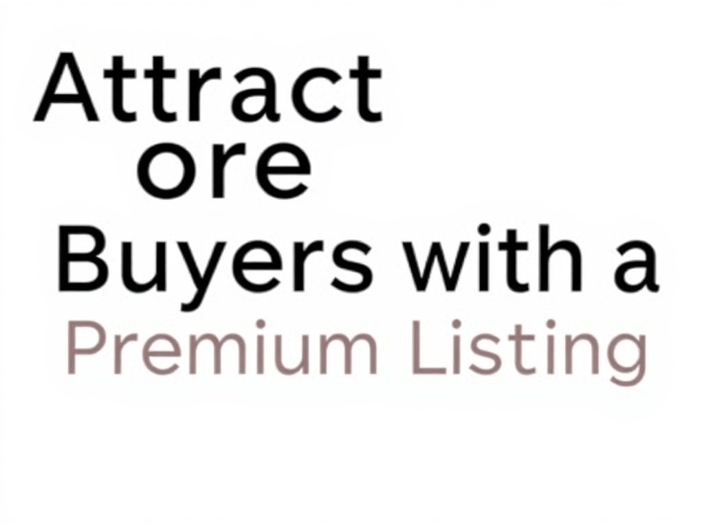 Attract More Buyers with a Premium Listing