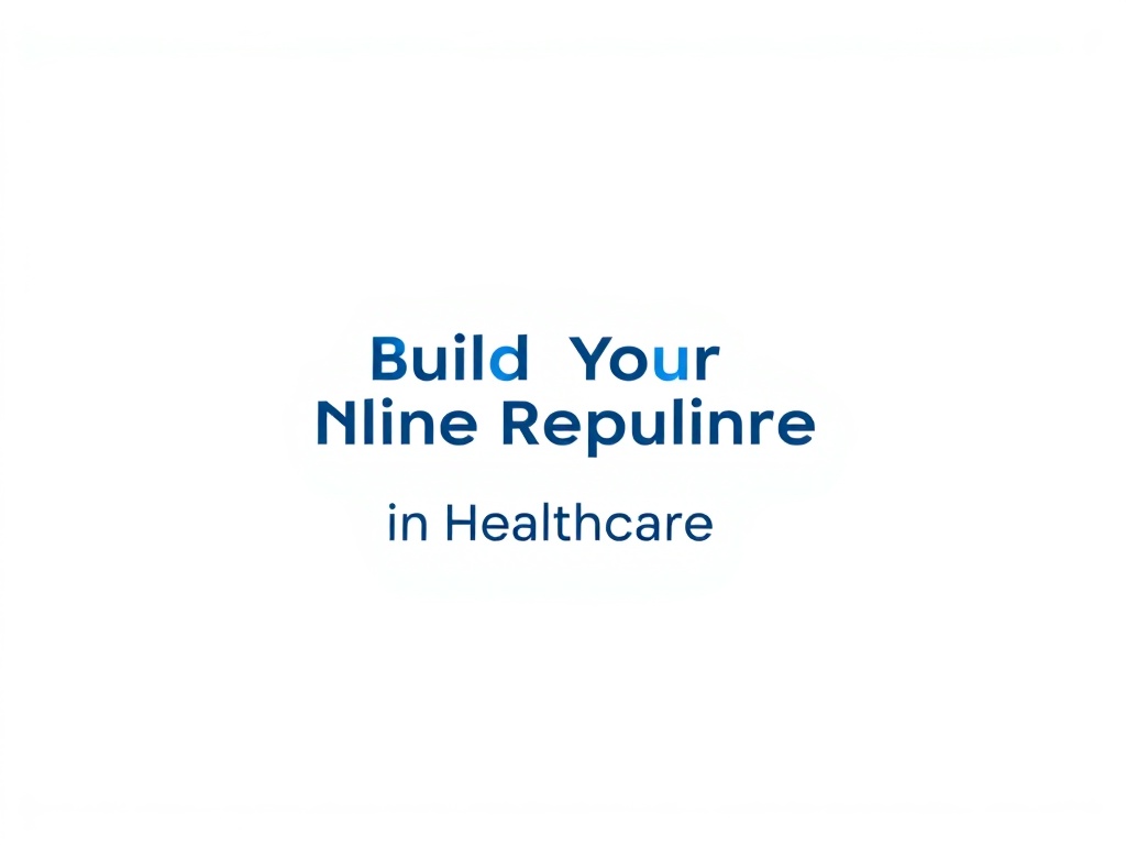 Build Your Online Reputation in Healthcare