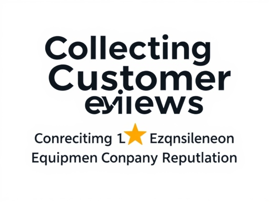 Collecting Customer Reviews to Strengthen Equipment Company Reputation