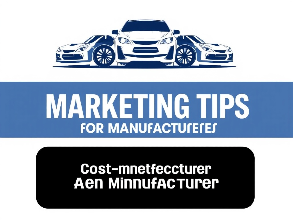 Cost-Effective Marketing Tips for Auto Manufacturers