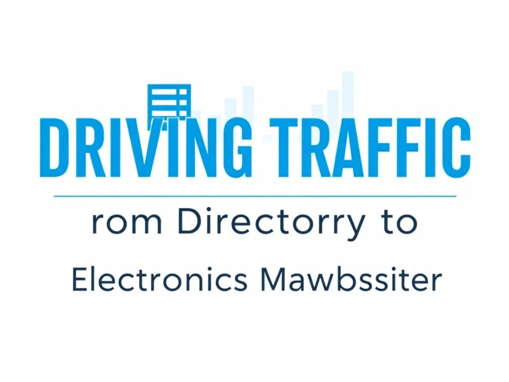 Driving Traffic from Directories to Electronics Manufacturer Websites