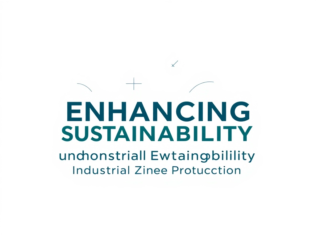 Enhancing Sustainability in Industrial Equipment Production