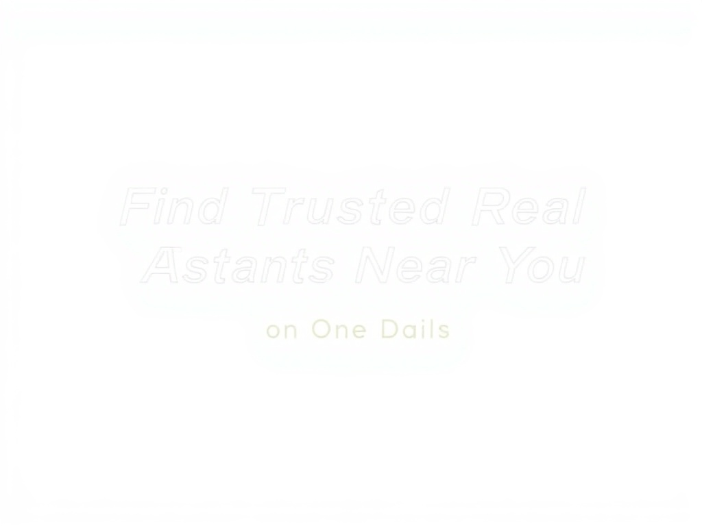Find Trusted Real Estate Agents Near You on One Dial