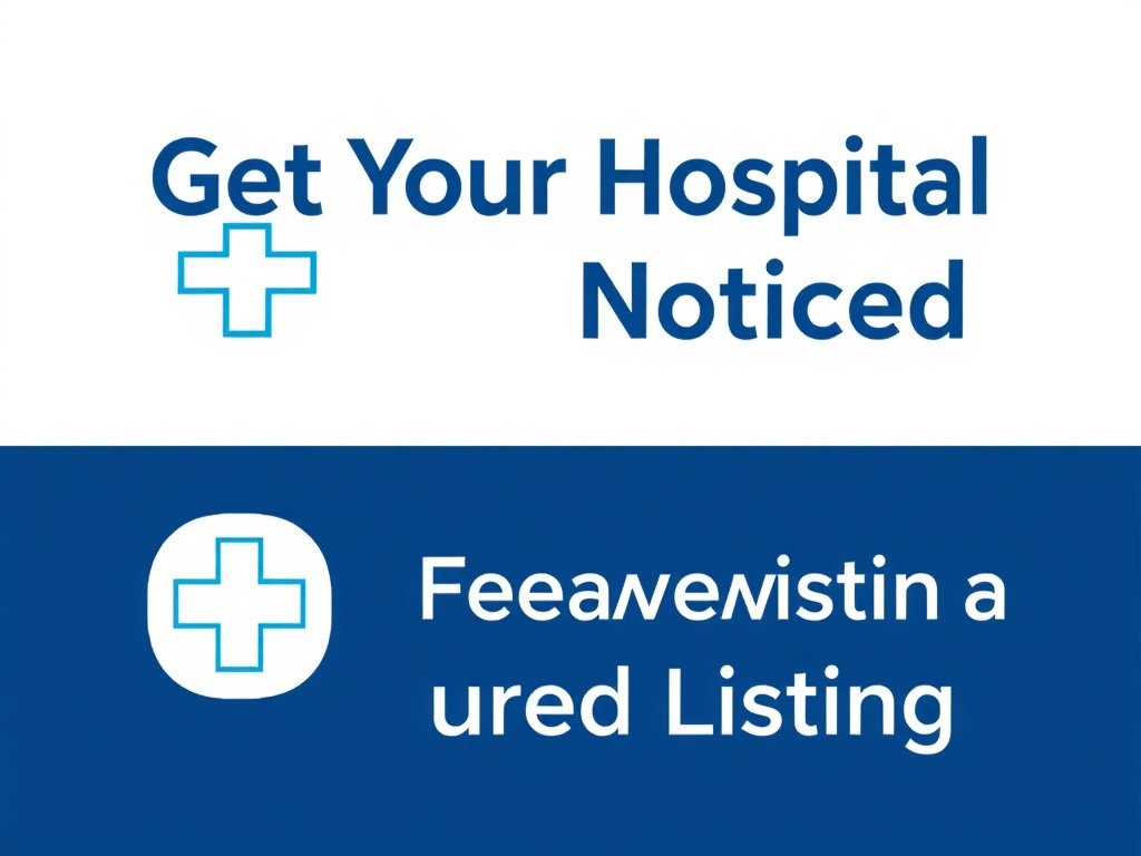 Get Your Hospital Noticed with a Featured Listing