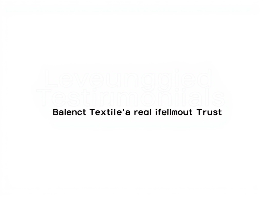 Leveraging Client Testimonials to Boost Textile Brand Trust