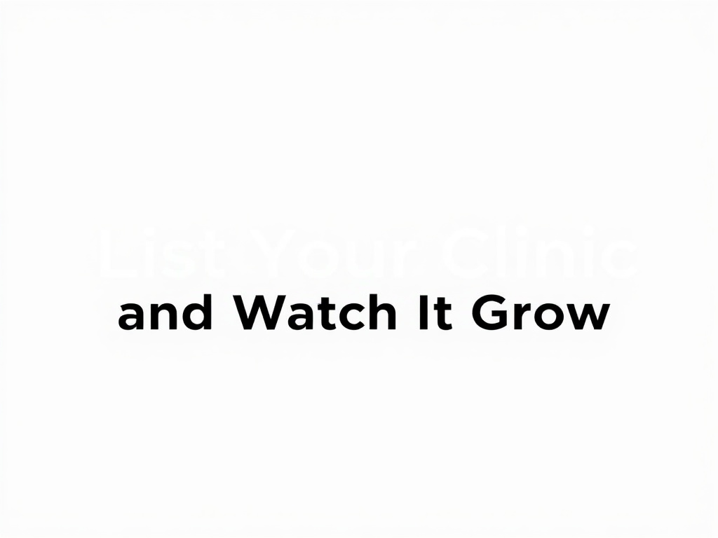 List Your Clinic and Watch It Grow
