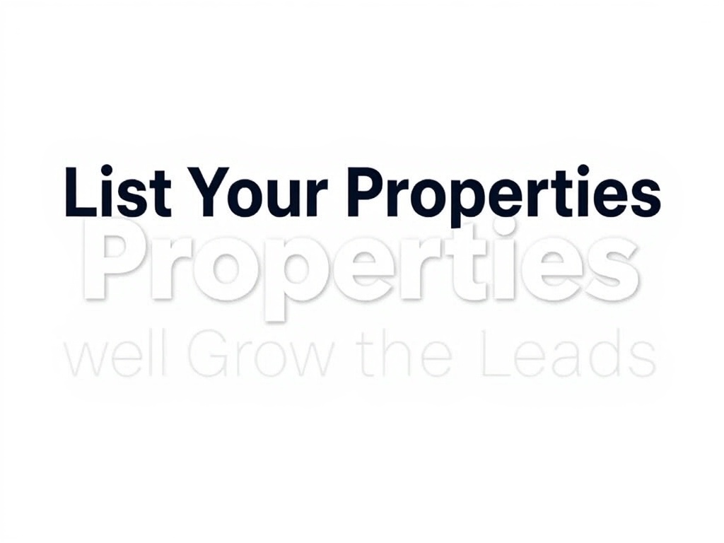 List Your Properties and Grow Your Leads