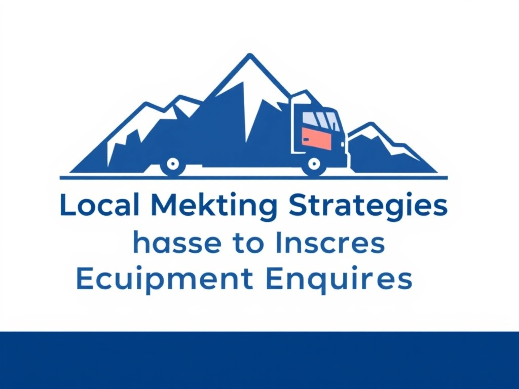 Local Marketing Strategies to Increase Equipment Enquiries