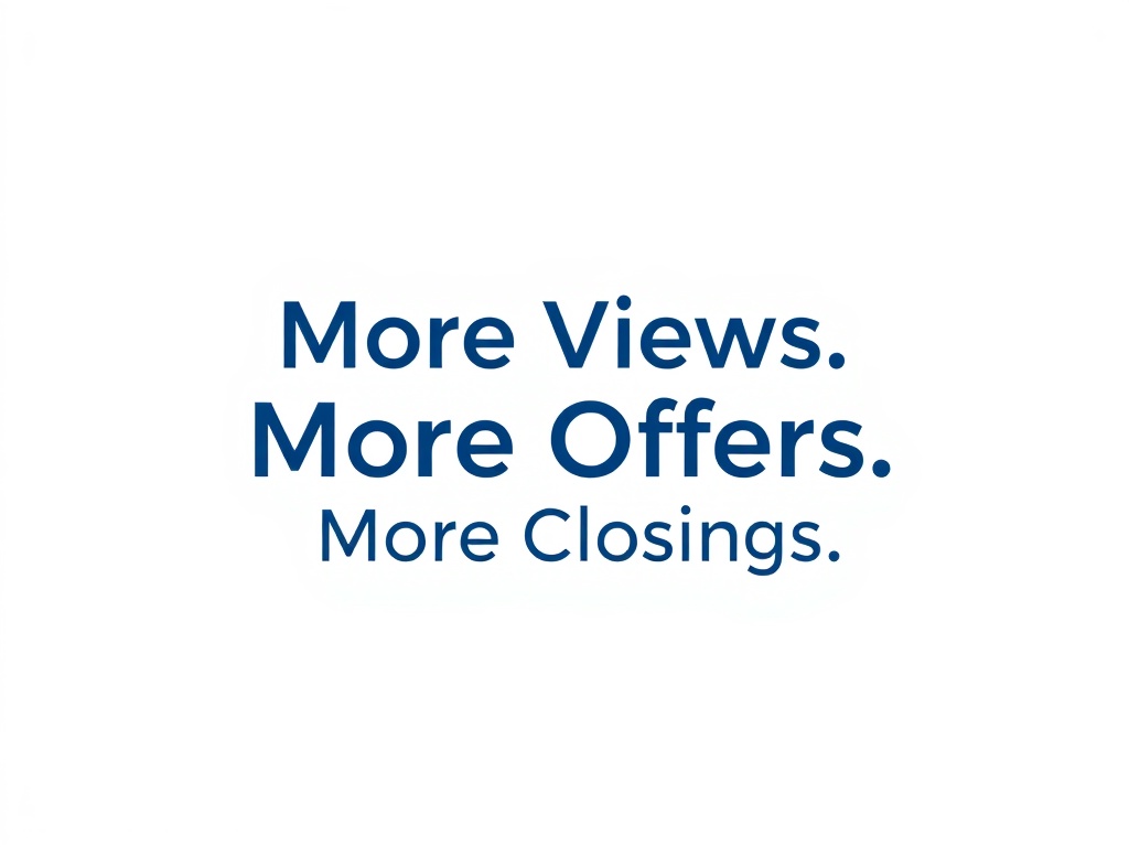 More Views. More Offers. More Closings.