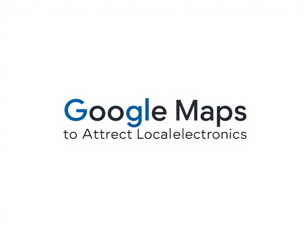 Optimizing Google Maps to Attract Local Electronics Clients
