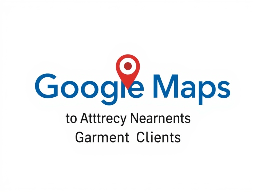 Optimizing Google Maps to Attract Nearby Garment Clients