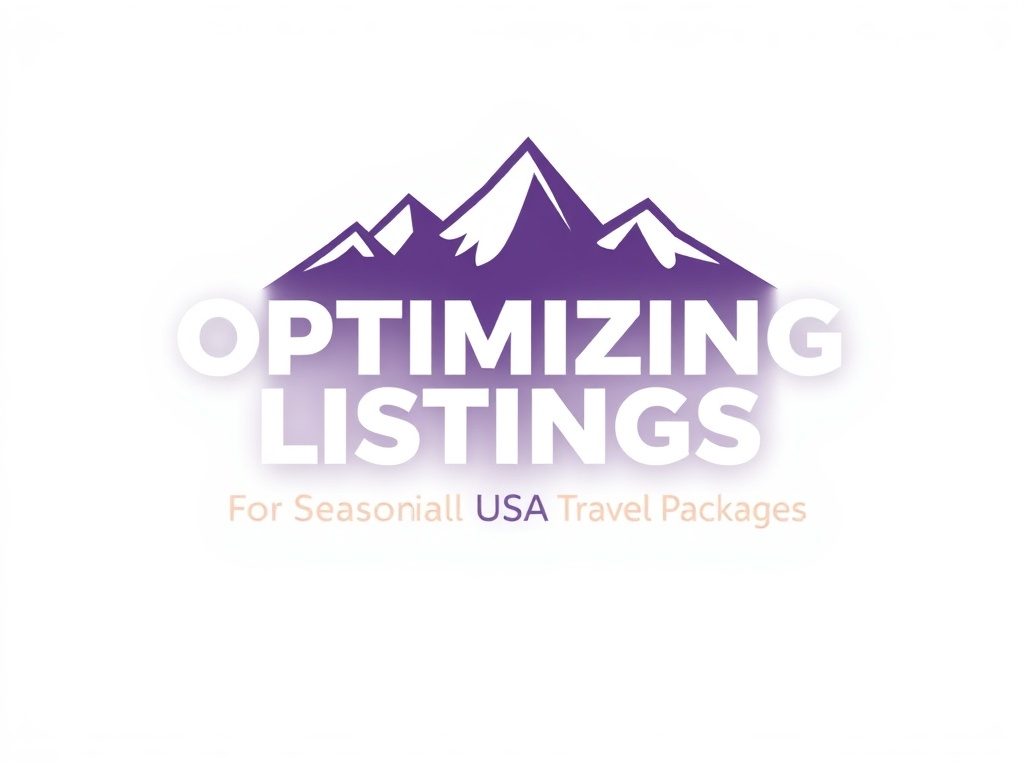 Optimizing Listings for Seasonal USA Travel Packages