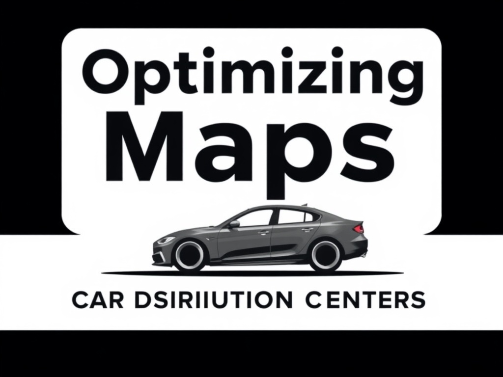 Optimizing Maps for Local Car Distribution Centers