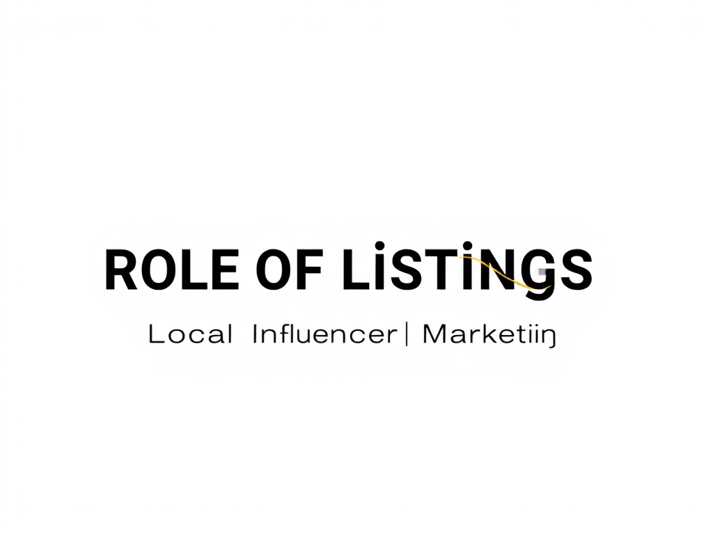 Role of Listings in Local Travel Influencer Marketing