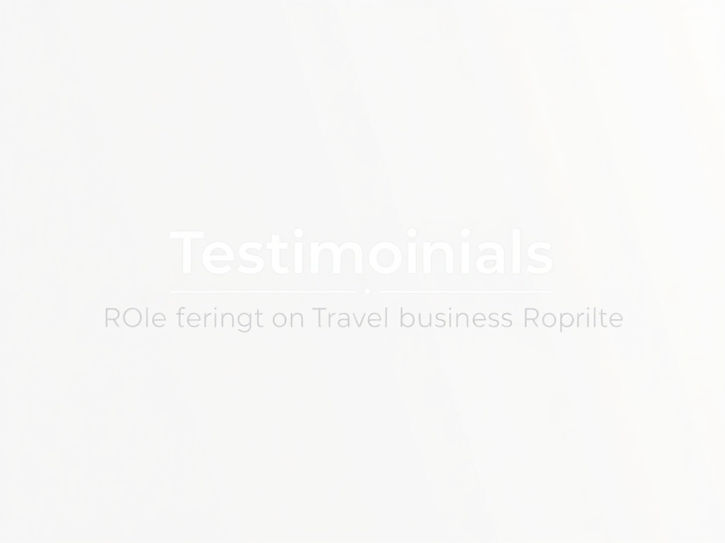 Role of Testimonials on Travel Business Websites