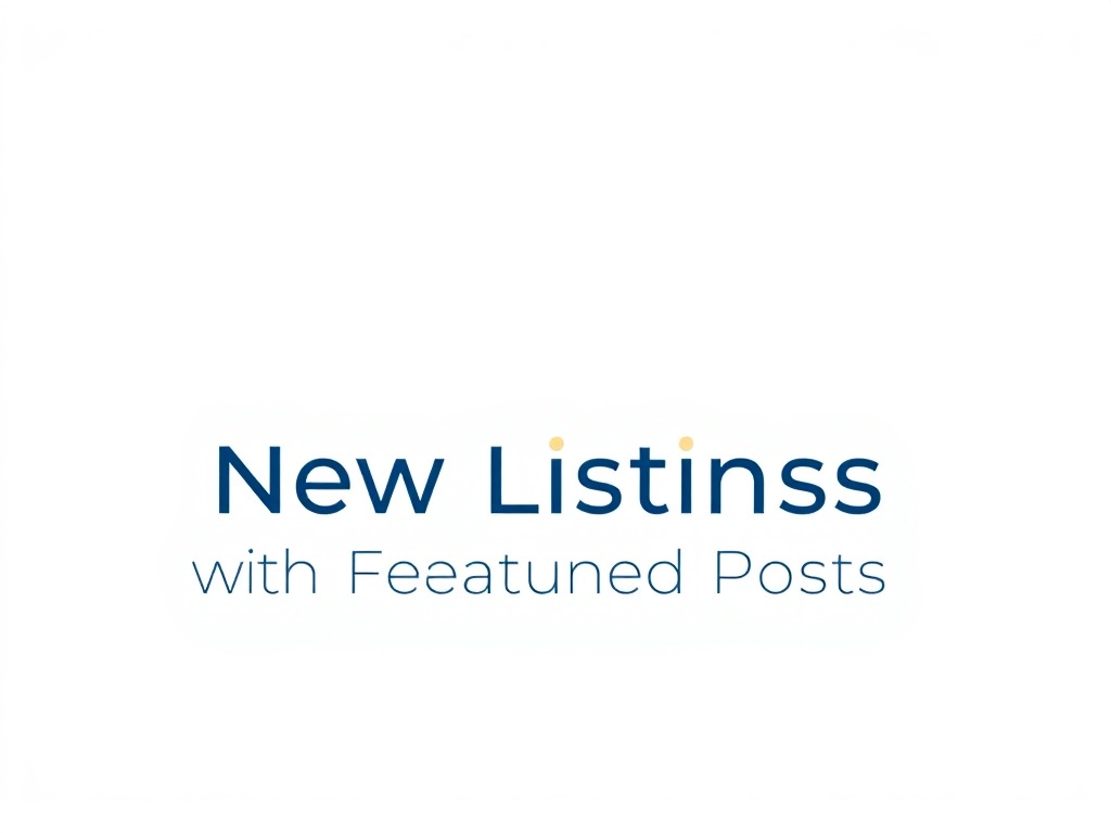 Showcase New Listings with Featured Posts