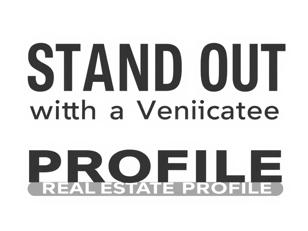 Stand Out with a Verified Real Estate Profile