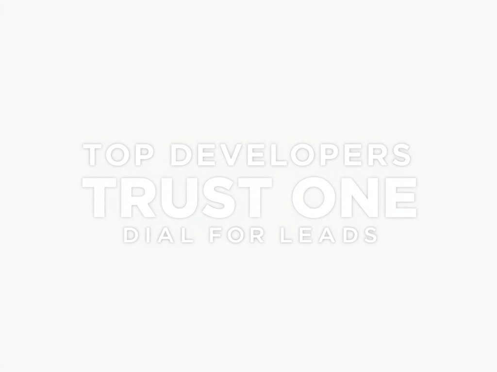 Top Developers Trust One Dial for Leads