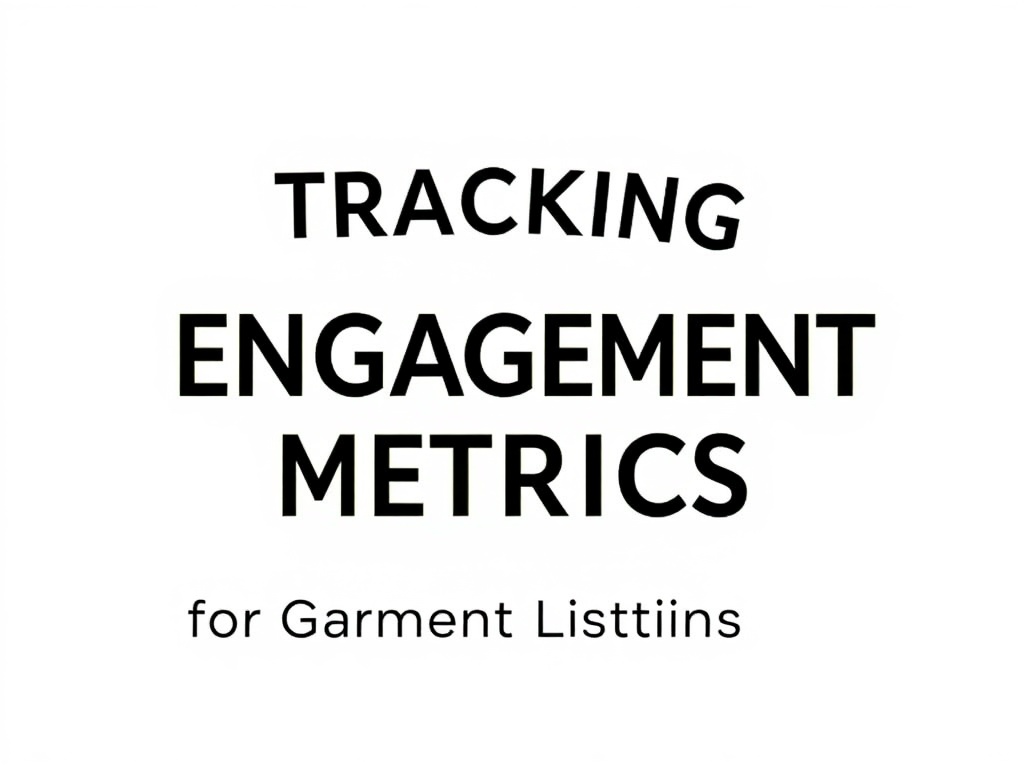 Tracking Engagement Metrics for Garment Listings