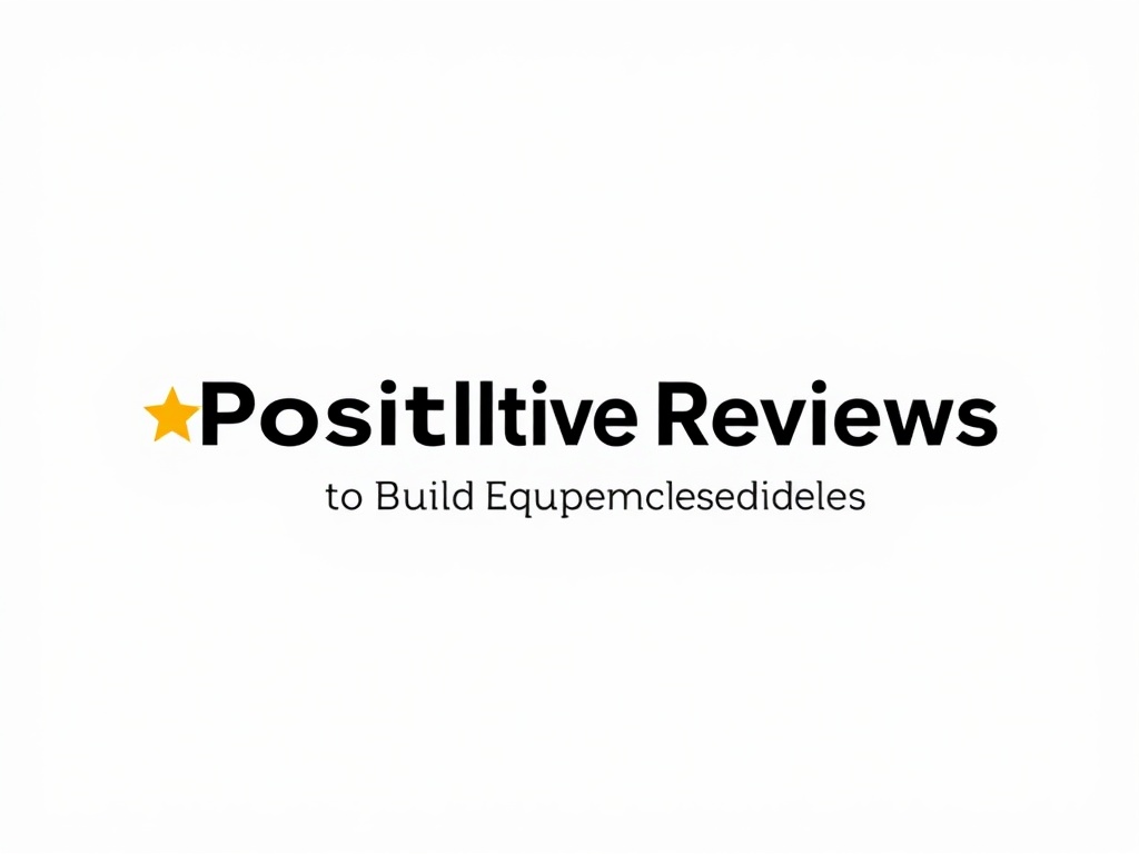 Using Positive Reviews to Build Equipment Supplier Credibility