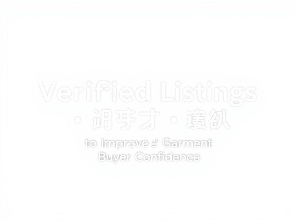 Verified Listings to Improve Garment Buyer Confidence