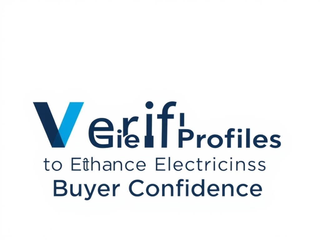 Verified Profiles to Enhance Electronics Buyer Confidence