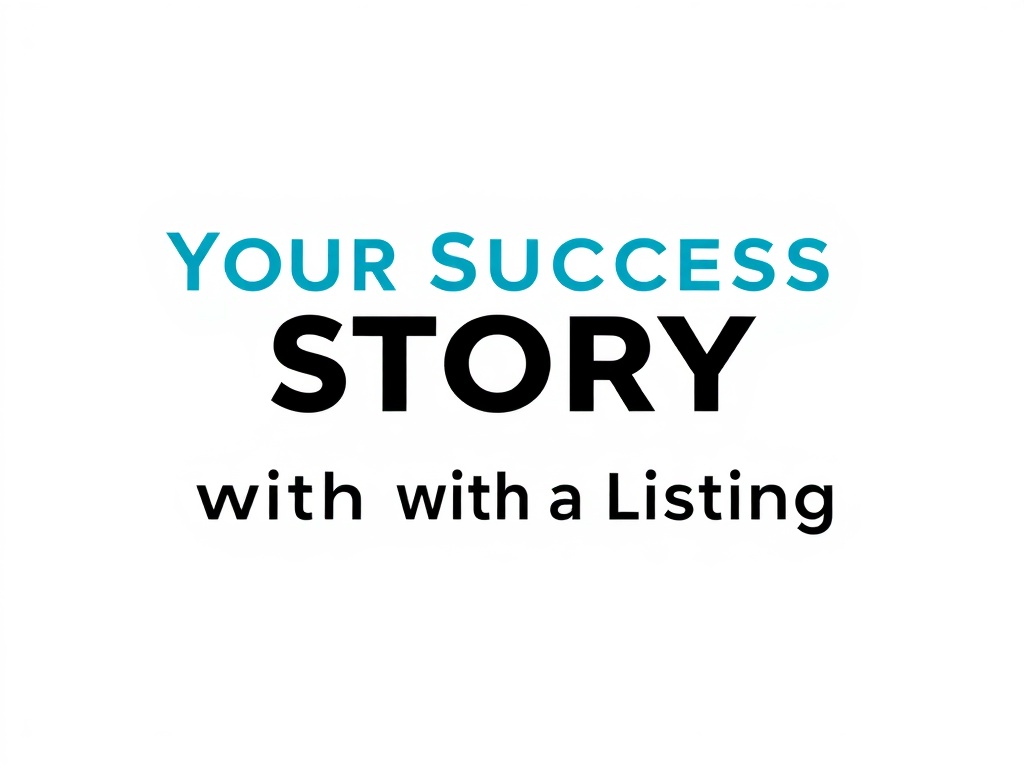 Your Success Story Starts with a Listing