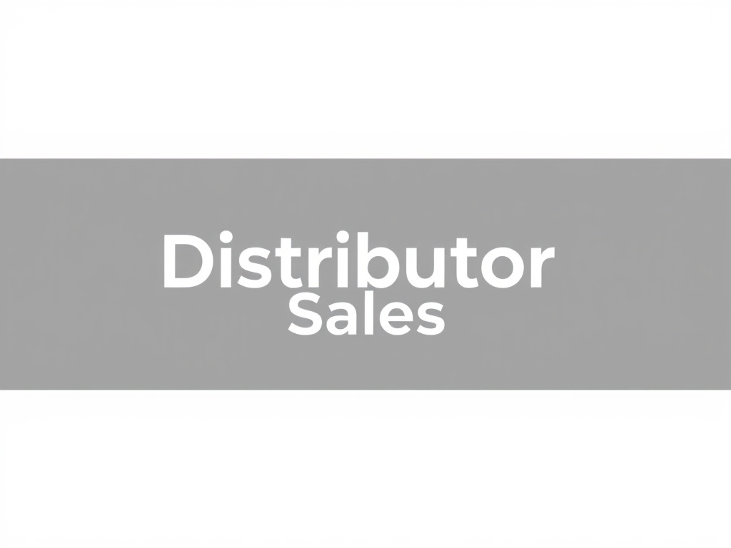 Distributor Sales