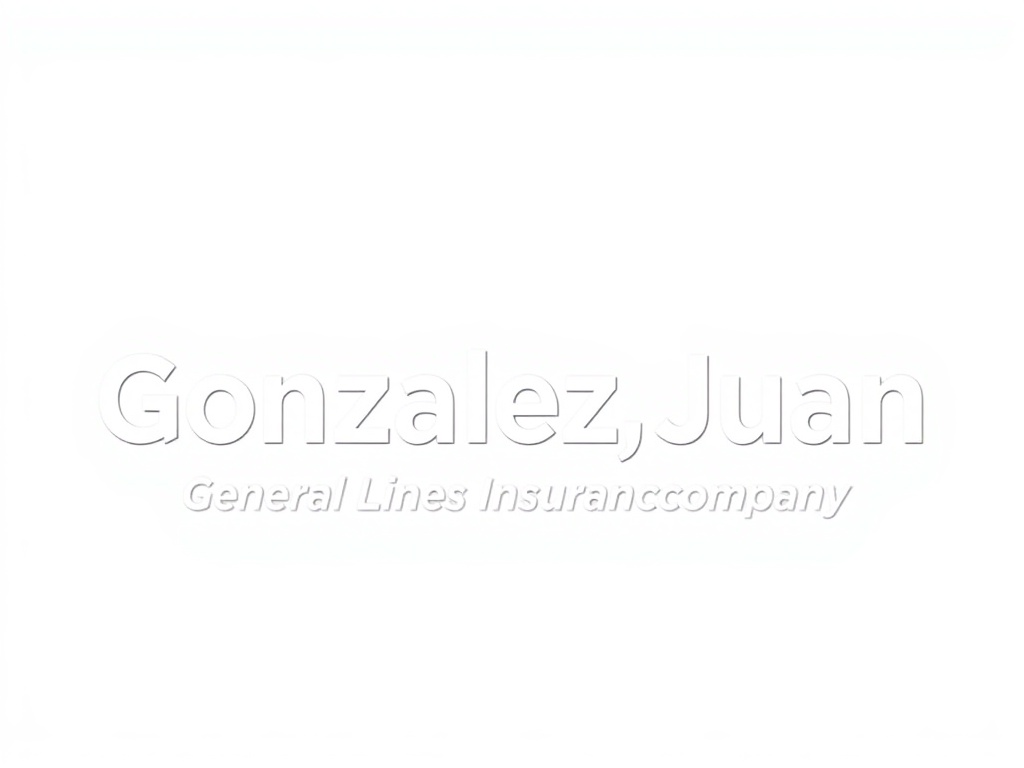 Gonzalez, Juan - General Lines Insurance Company