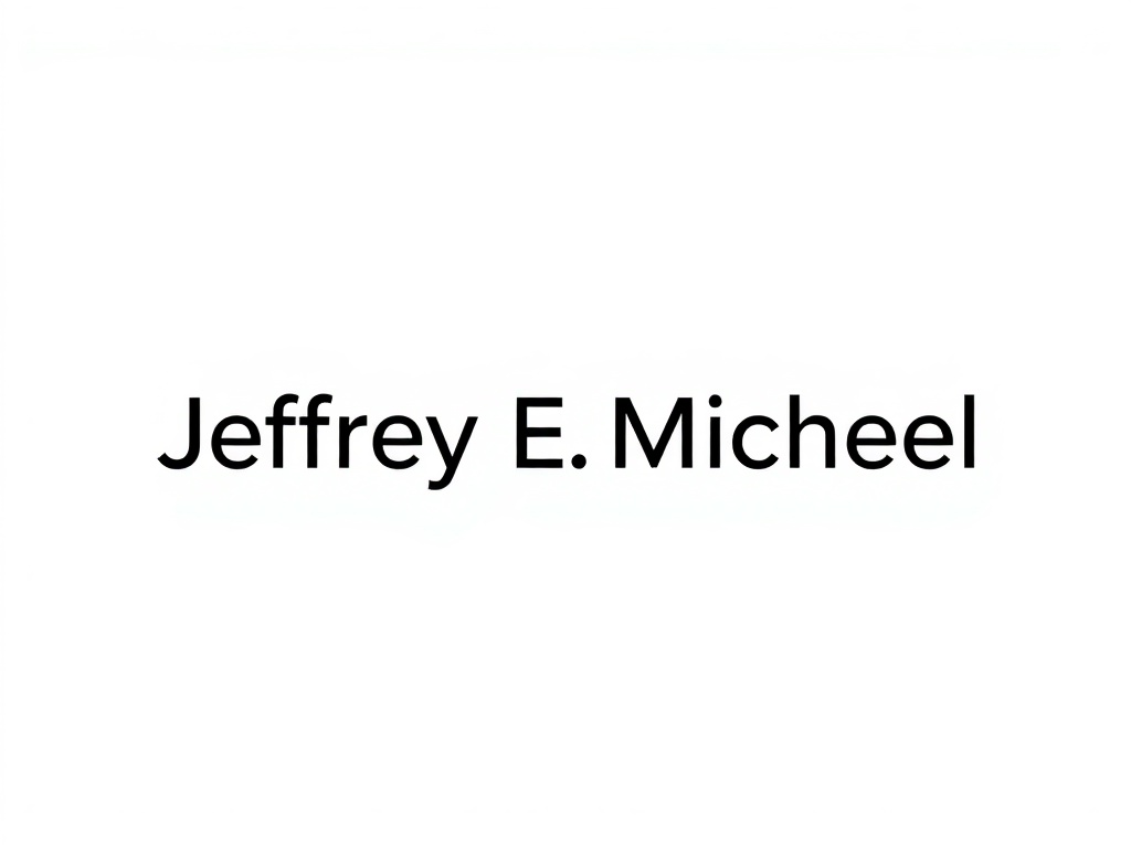 Jeffrey E Michael