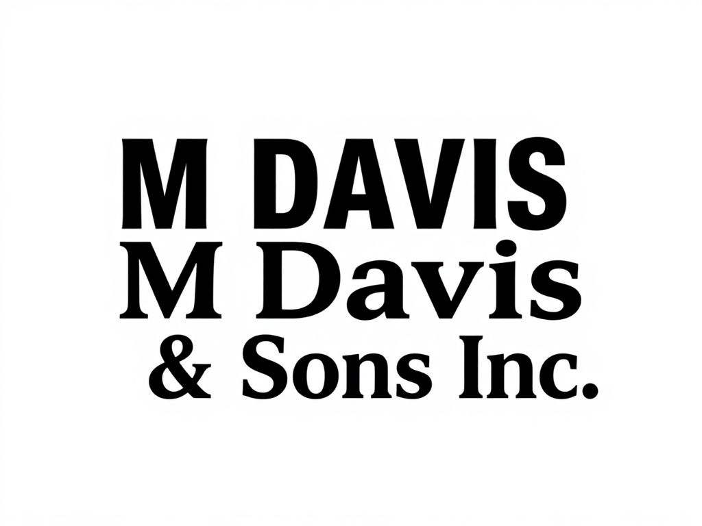 M Davis & Sons Inc