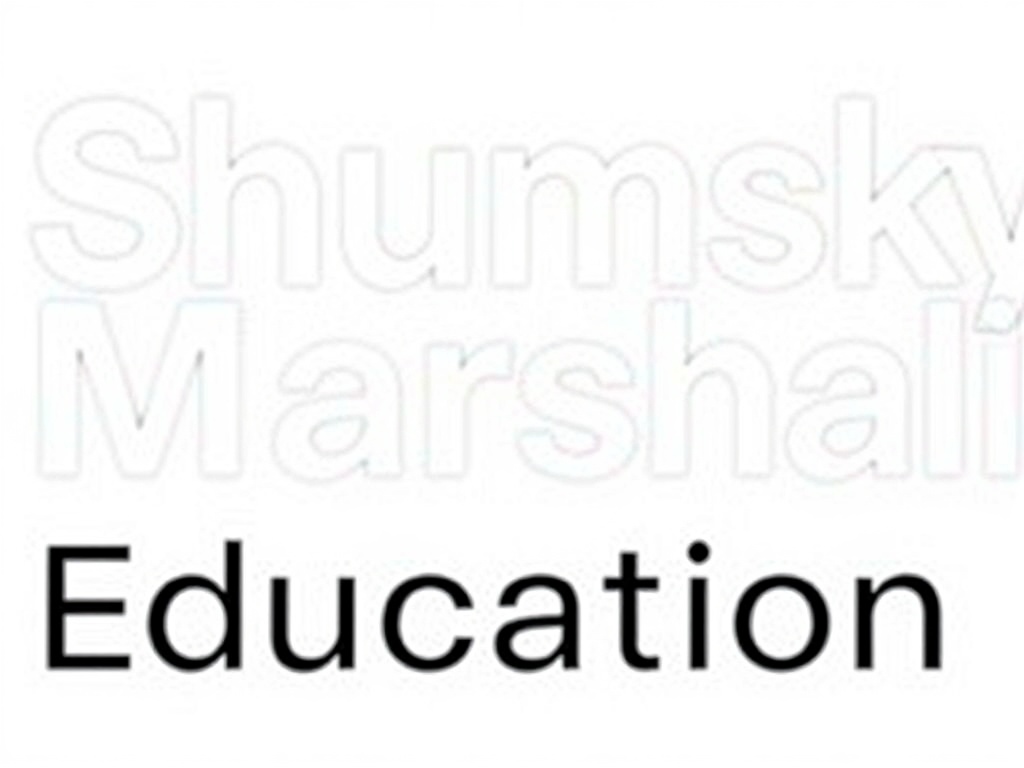 Shumsky Marshall Educatio