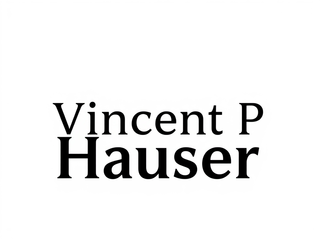 Vincent P Hauser